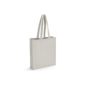 Kierrätyspuuvillakassi pohjataitteella Puuvillakassi Recycle 140G