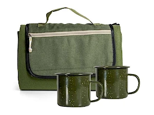 Lahjasetti Emali - 2 mukia ja huopa