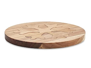 Puinen pannunalunen Lumihiutale