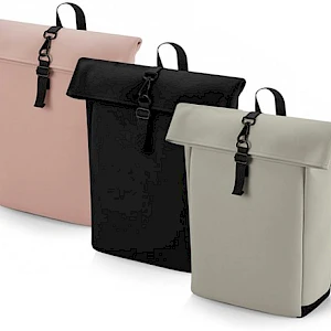 Reppu kierrätettyä polyesteriä