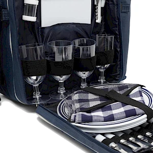 Piknik-reppu 4 henk.