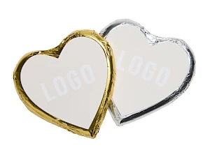 Suklaasydän logolla