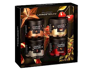 Lakritsilaatikko Black Box 4xSmall Winter 460G