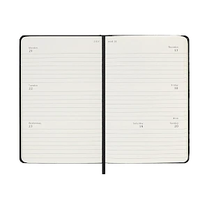Moleskine kovakantinen L-viikkokalenteri 2025