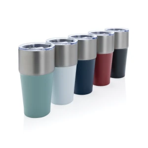 Kierrätysteräksestä valmistettu muki 500ML