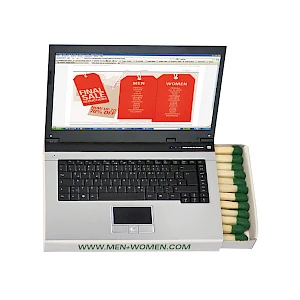 Tulitikkuaski Laptop