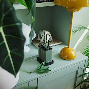 Kolmiosainen viherkasvisetti