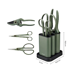 Kolmiosainen viherkasvisetti