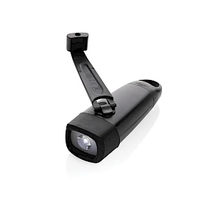 Uudelleenladattava taskulamppu kammella