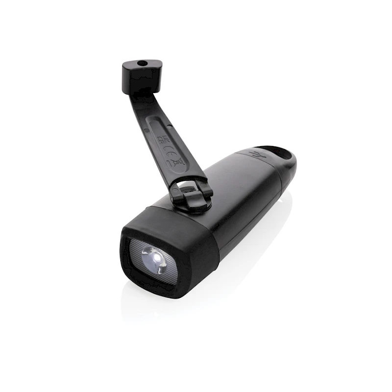 Uudelleenladattava taskulamppu kammella