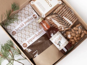 Joulujuhla-herkkulahja