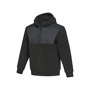 Hupullinen Sherpa Fleece painatuksella