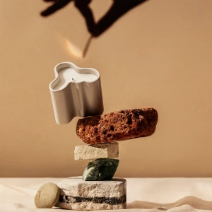 Iittala Tuoksukynttilä 8cm hiekka