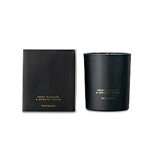 Tuoksukynttilä omalla logolla_musta