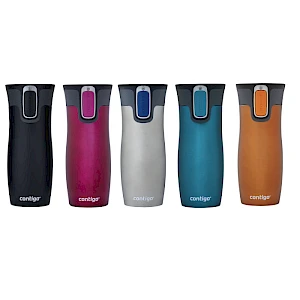 Contigo® Westloop termosmuki_musta-oranssi