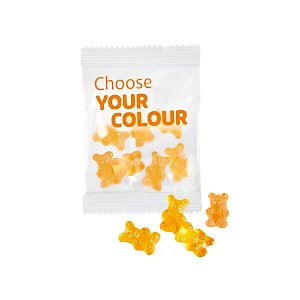 Yksiväriset Premium Nallekarkit 10g