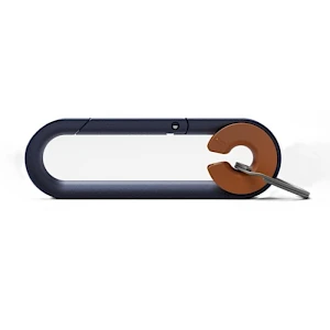 Karabiinikoukku Connect_Sininen