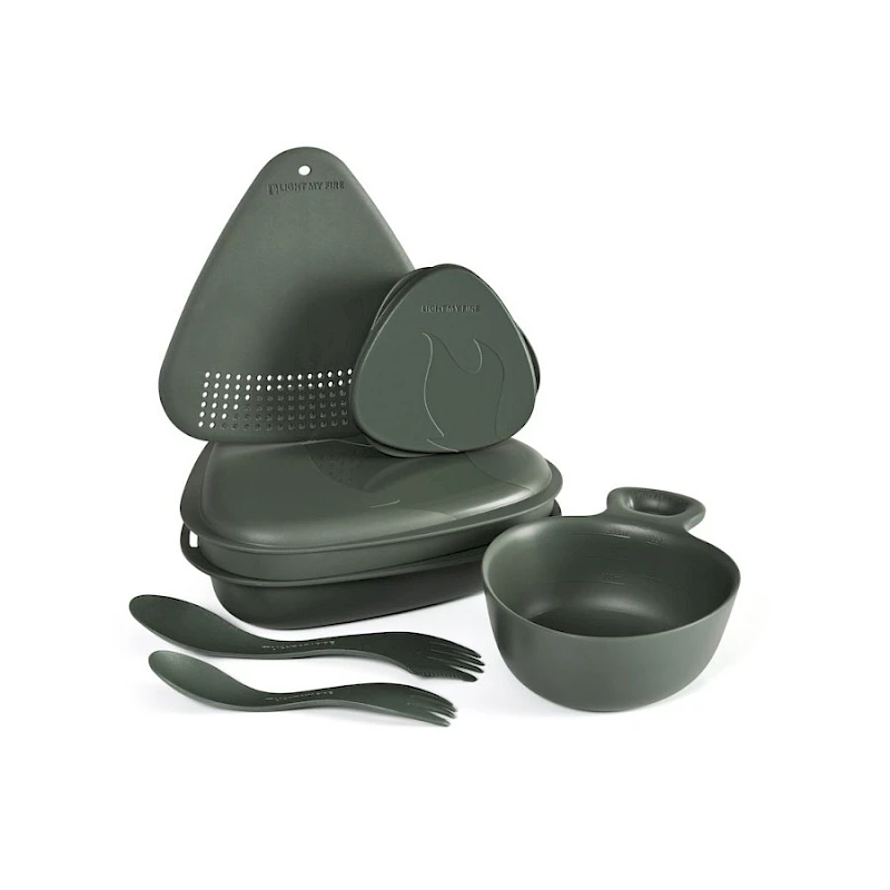 Light My Fire Eväsrasia, 7-osaa tumman vihreä