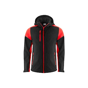 Prime Softshell Takki miehille musta punainen