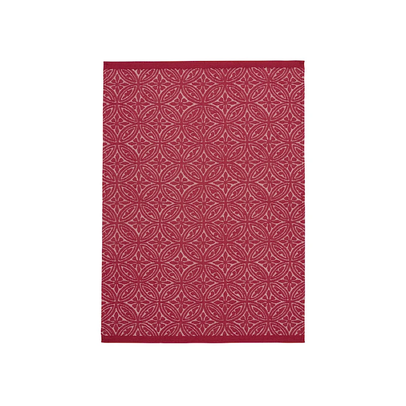 Keittiöpyyhe Elektra 50x70cm 2 kpl viininpunainen_
