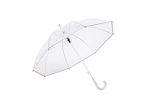 Läpinäkyvä sateenvarjo