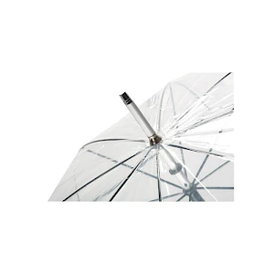 Läpinäkyvä sateenvarjo