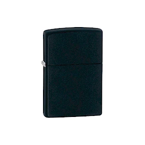 Musta Zippo sytytin omalla painatuksella