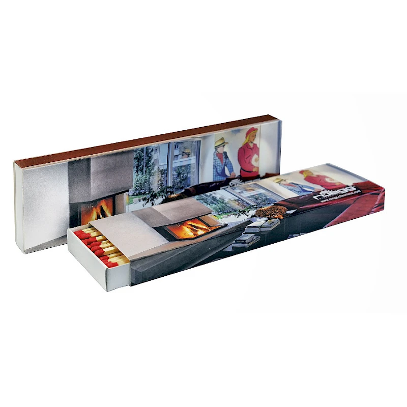 Tulitikkurasia 44L, mainostulitikut Takkatulitikut