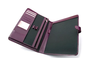 Nahkainen Neuvottelusalkku A4