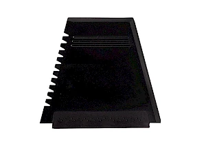 Jääraappa kumireunalla