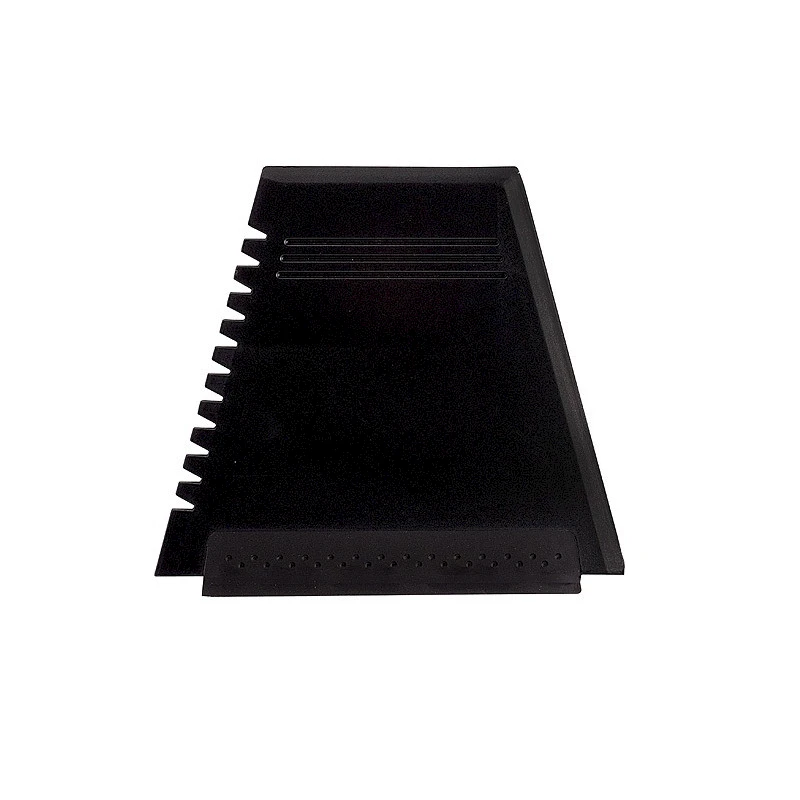 Jääraappa kumireunalla