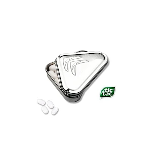 Tic Tac metallirasiassa