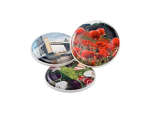 Frisbee omalla kuva-aiheella