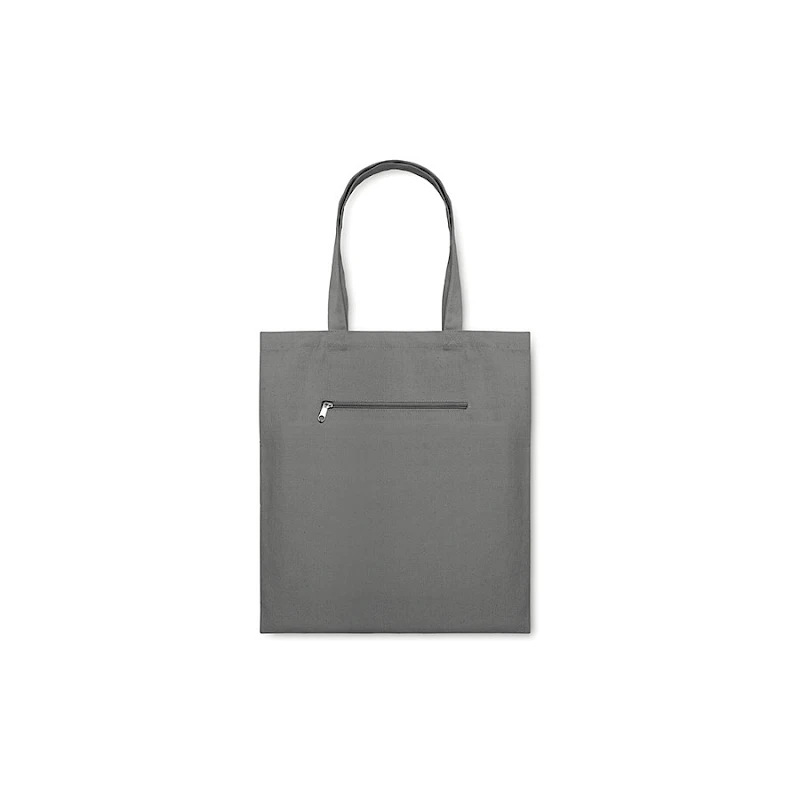 Kangaskassi vetoketjulla