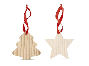 Kuusenkoriste puinen