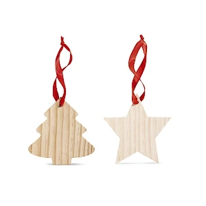 Kuusenkoriste puinen