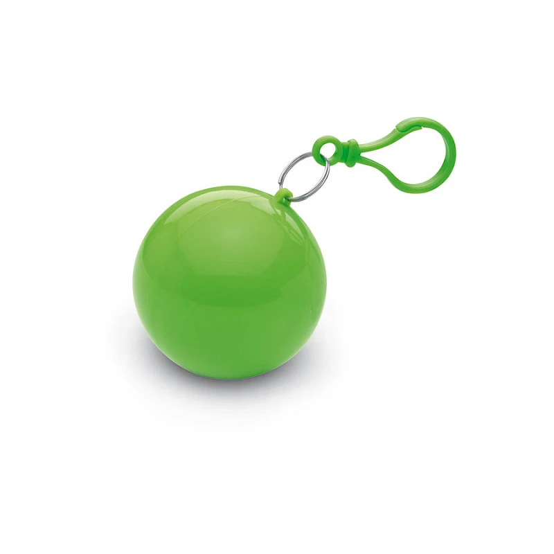 Sadeponcho taskupallossa