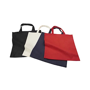 Kangaskassi lyhyillä hihnoilla