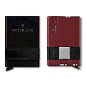Korttilompakko Smart Card Wallet Victorinox musta punainen