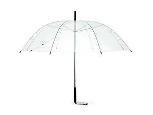 Läpinäkyvä sateenvarjo