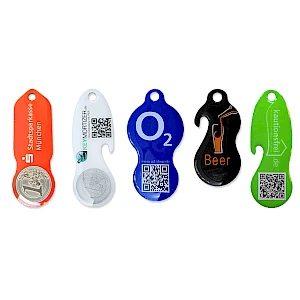 Ostoskärrypoletti Ostoskärrykolikko avaimenperä