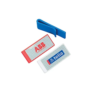 Heijastinklemmari logolla