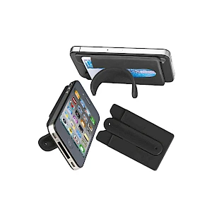 Silkikoonikännykkätasku ja tuki