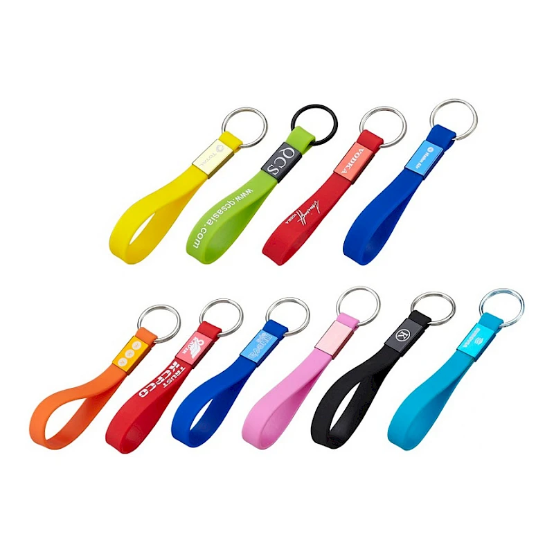 Silikoninen avaimenperä