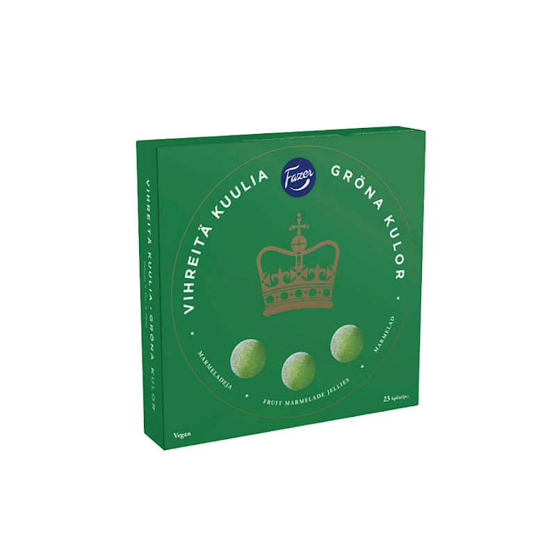 Vihreitä kuulia 500g