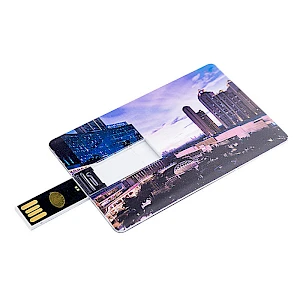 USB-luottokorttimuisti muovia