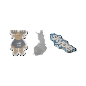 Pehmoheijastin logolla