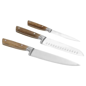 Veitsisetti kierrätettyä terästä lahja