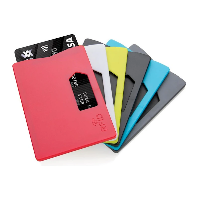RFID Suoja Kortinpidike Luottokorttisuoja omalla painatuksella
