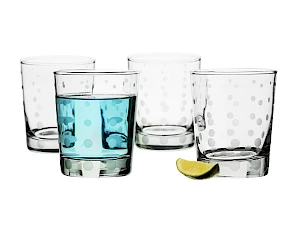 Juomalasi Aqua Drop, 4 kpl